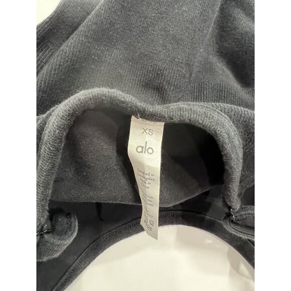 ALO Yoga Seamless Ribbed Mellow Onesie in Black - Picture 5 of 5